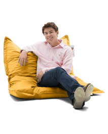 Atelier Del Sofa Cushion Pouf 100x100 - Amarillo